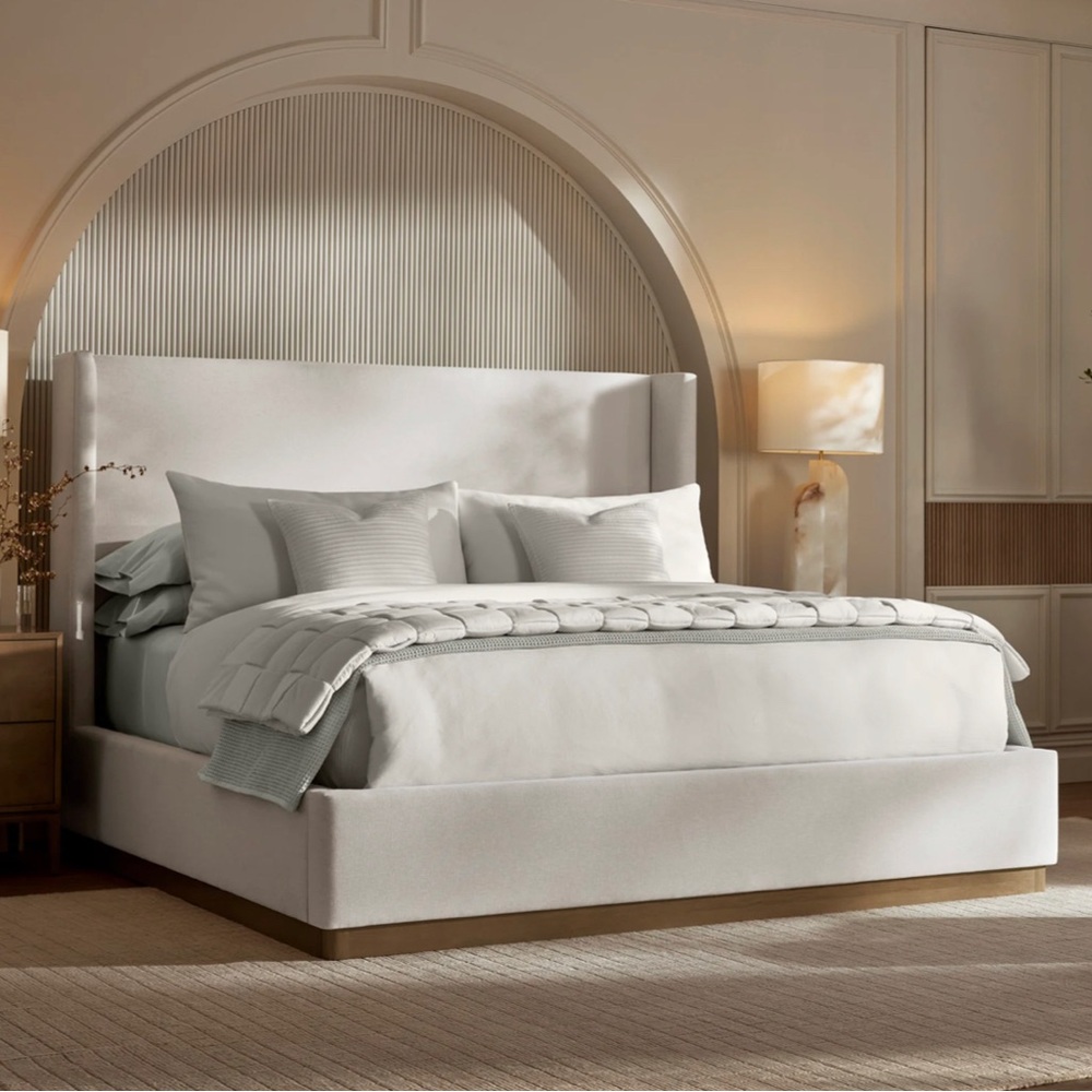 Boll & Branch The Woven Icon, White, Full/Queen